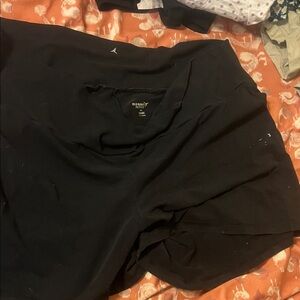 Plus Size Old Navy | Jet Black Athletic Shorts